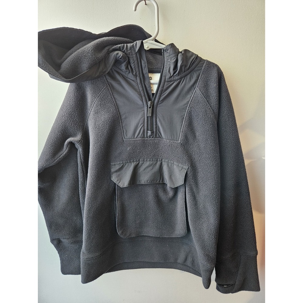 All In Motion Black Toddler Boys Sz XS 4/5 Fleece Sweater